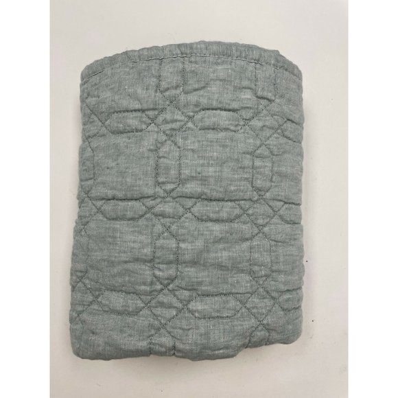 Pottery Barn Bedding Pottery Barn Mineral Blue Belgian Flax Linen